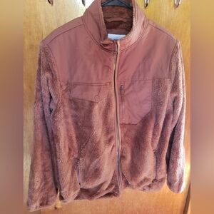 Goodfellow & Co Men's Brown Fleece Jacket